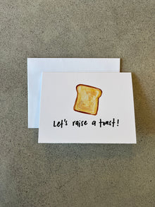 Portons un toast ! | Carte de vœux Farce de papa amusante