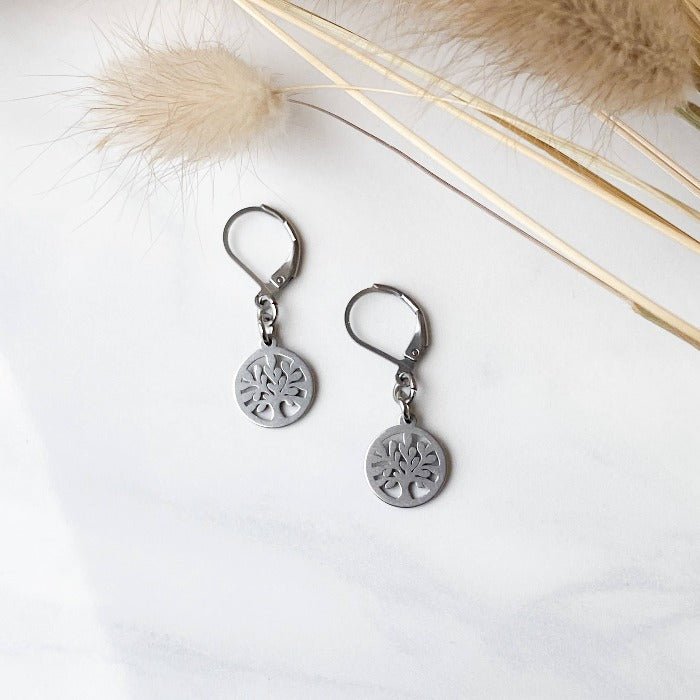 TREE OF LIFE | Stainless steel earrings