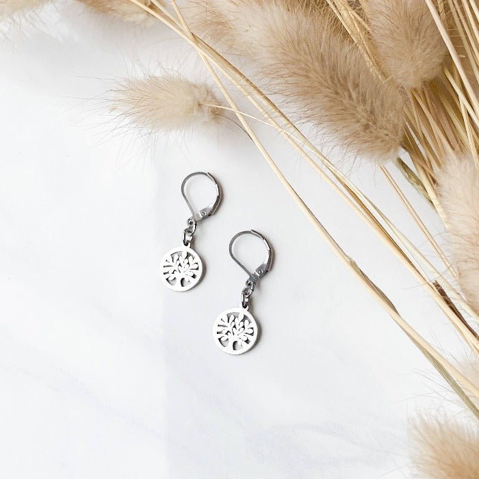 TREE OF LIFE | Stainless steel earrings