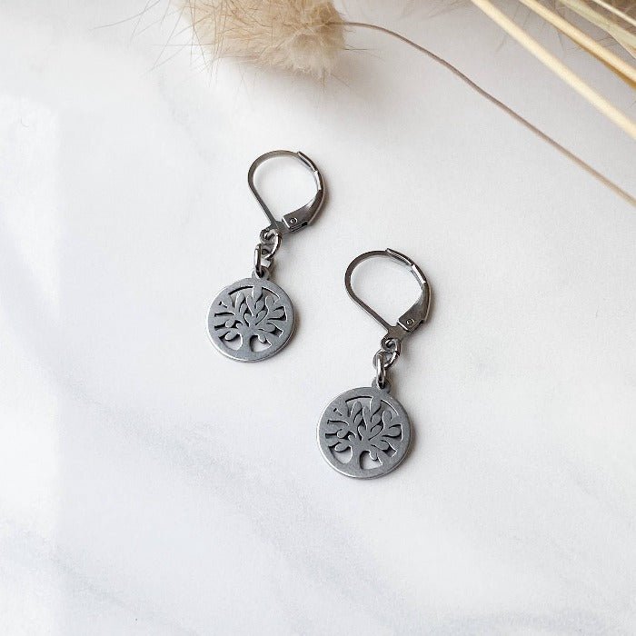 TREE OF LIFE | Stainless steel earrings