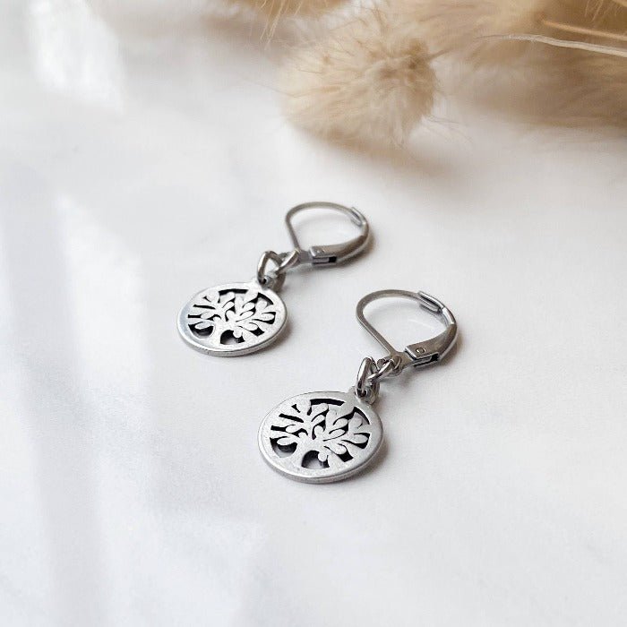 TREE OF LIFE | Stainless steel earrings