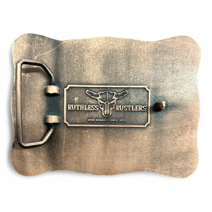 Boucle de ceinture Ruthless Rustlers Marshal | Cuivre antique