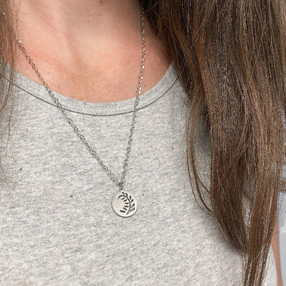 FOUGÈRE | Collier en acier inoxydable