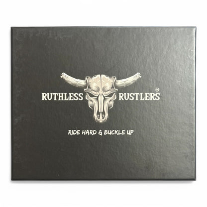 Boucle de ceinture Ruthless Rustlers Marshal | Argent antique
