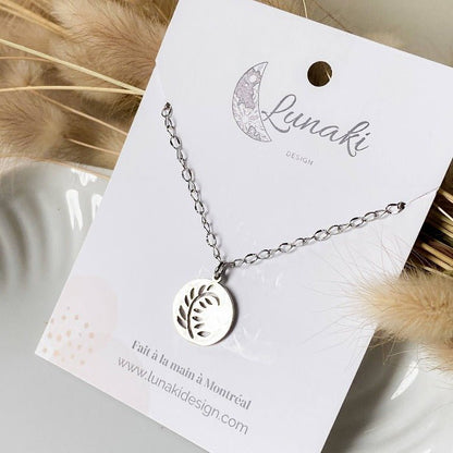 FOUGÈRE | Collier en acier inoxydable