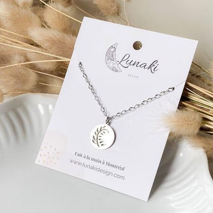 FOUGÈRE | Collier en acier inoxydable