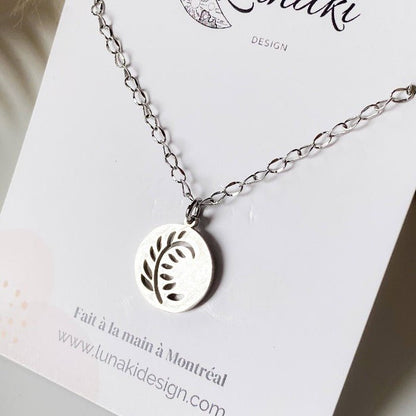 FOUGÈRE | Collier en acier inoxydable