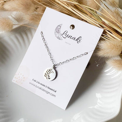 FOUGÈRE | Collier en acier inoxydable