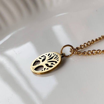 ARBRE DE VIE | Collier en acier inoxydable