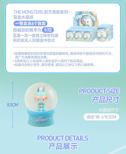 Labubu The monster Big Into Energy series boule de cristal