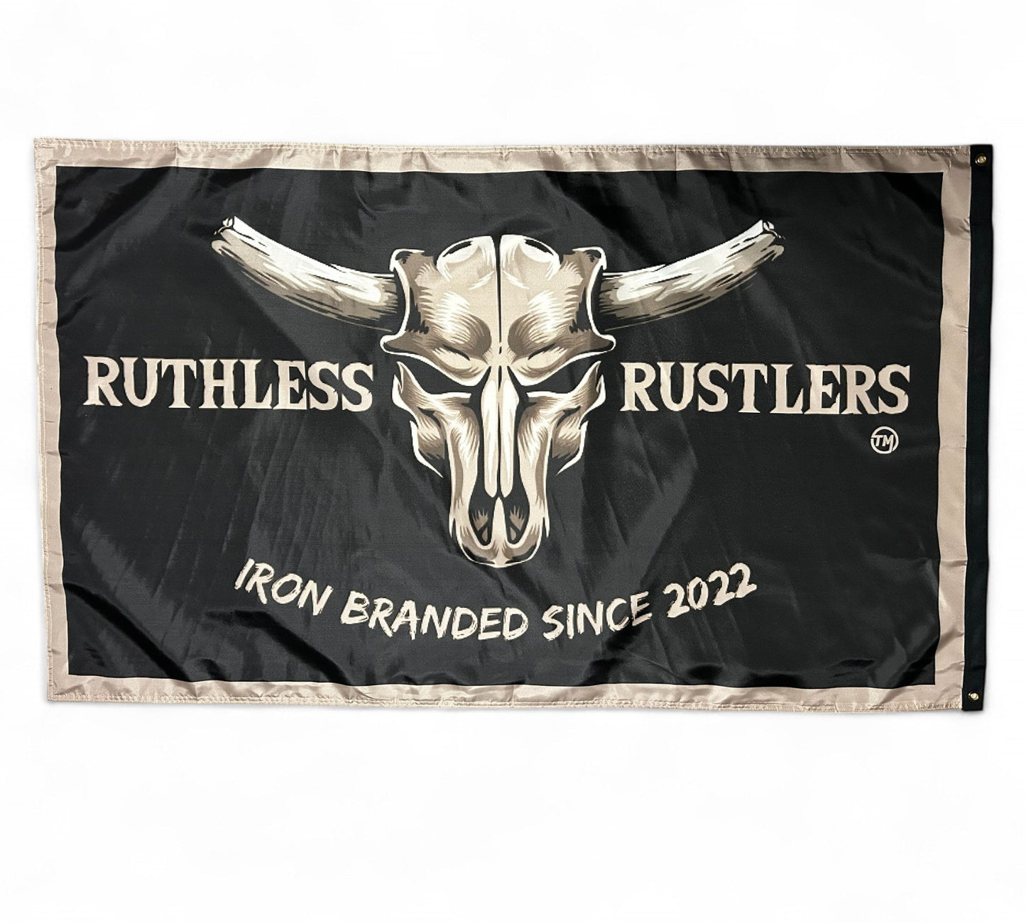 Drapeau de marque Iron des impitoyables Rustlers