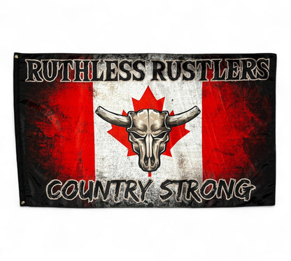 Drapeau Rustlers sans pitié "Country Strong"