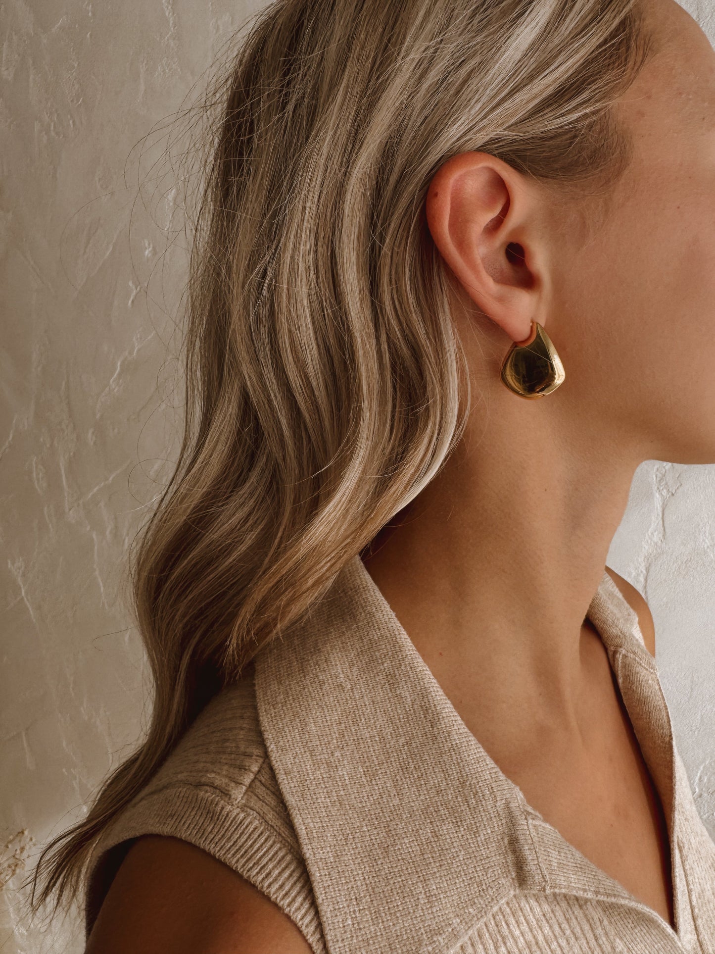 Les boucles d'oreilles Annemarie (Doré et Argenté)