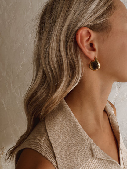 Les boucles d'oreilles Annemarie (Doré et Argenté)