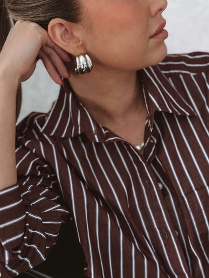 Les Boucles d'oreilles Priscilla
