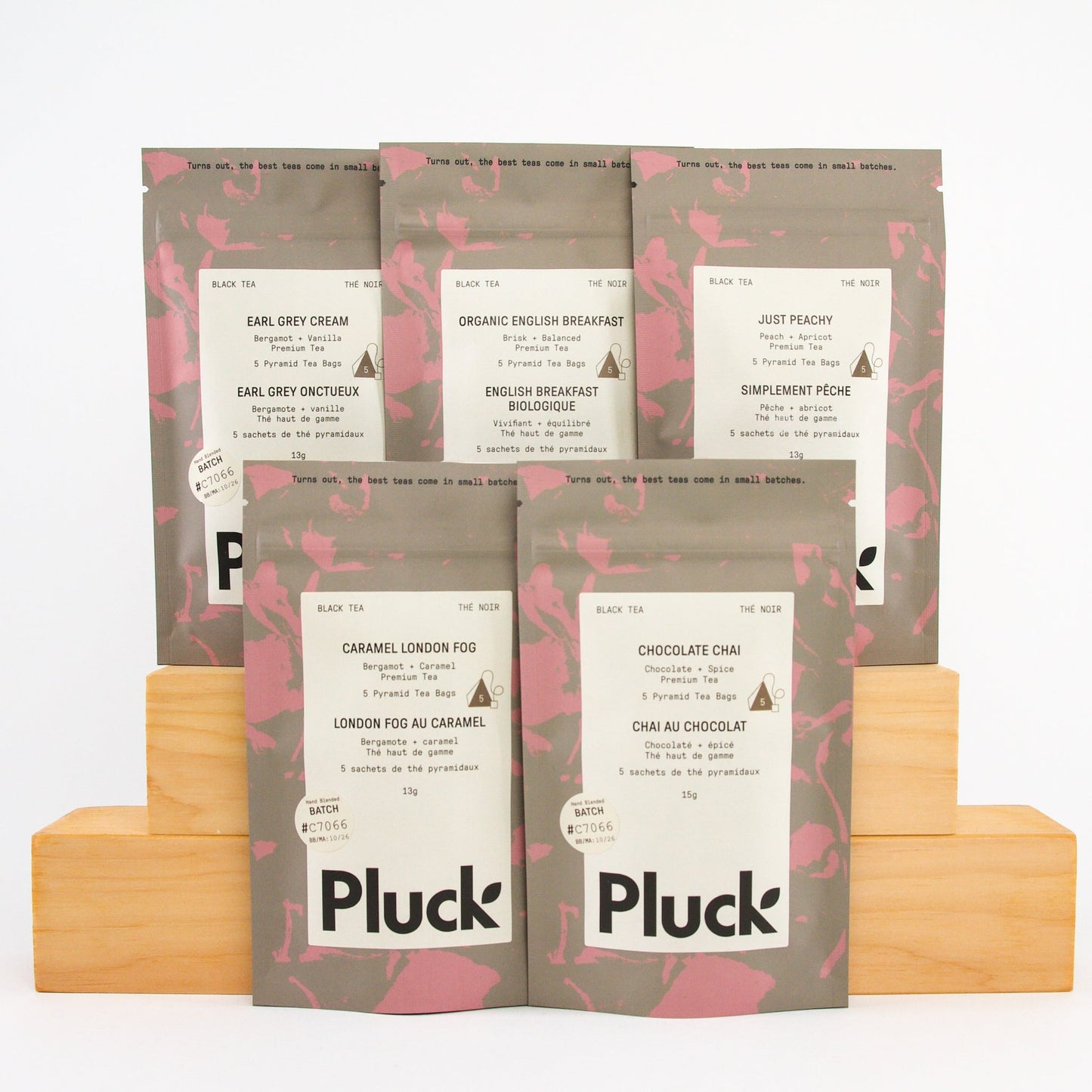 Coffret d'échantillons de thé noir