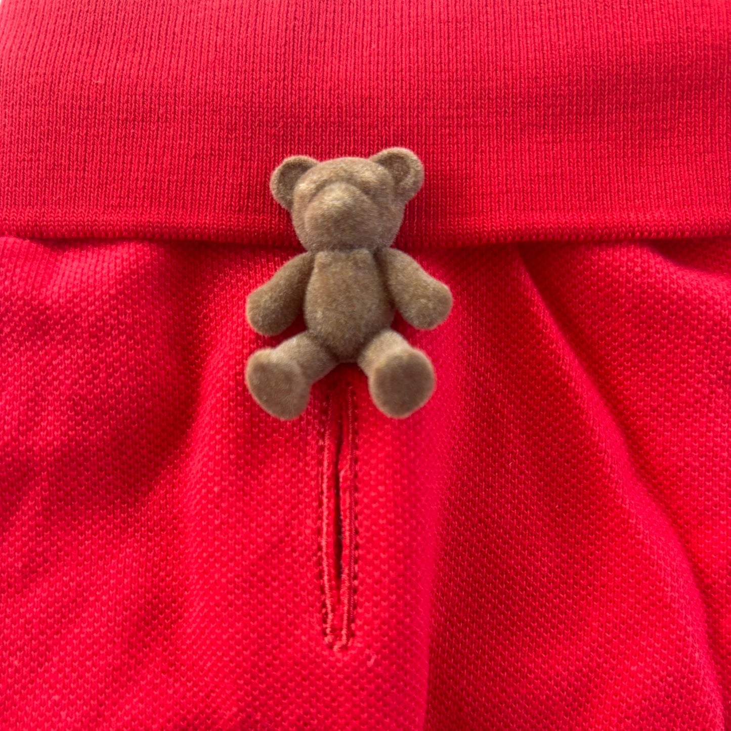 Chemise en coton rouge