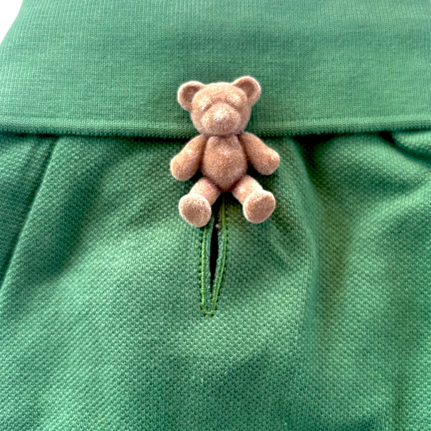 Chemise verte en coton