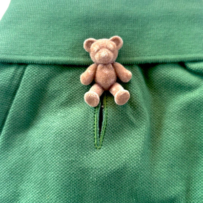 Chemise verte en coton