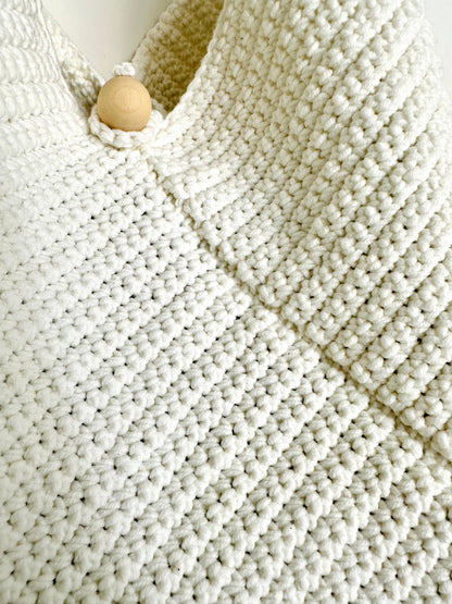 Crochet Handbag - White🤍