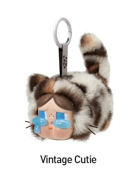 Série CRYBABY Wild but Cutie - Boîte mystère pendentif peluche en vinyle