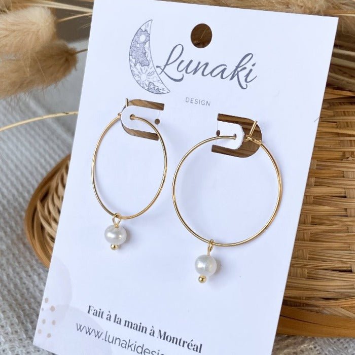 MINI | Freshwater Pearl Earrings