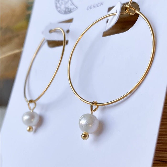 MINI | Freshwater Pearl Earrings