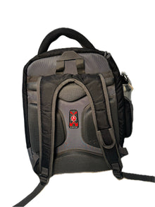 Sac à dos pour ordinateur portable Europe Bound Exec-Tek noir et gris très rembourré 25L