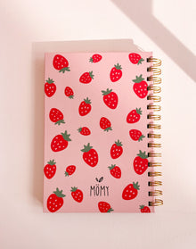 Cahier de notes "Fraises"