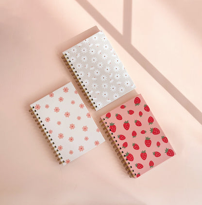 Cahier de notes "Fraises"