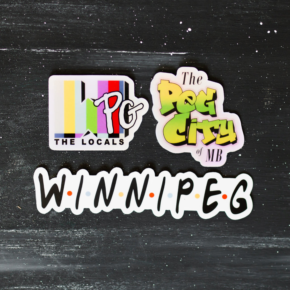 The Locals Stickers