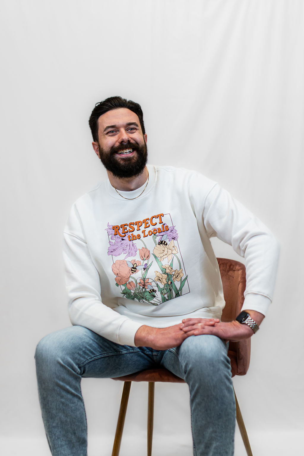 Respect The Locals Crewneck