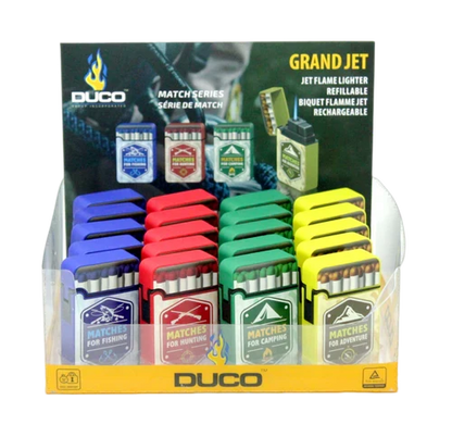 Duco Grand Jet Lighter - Match Series