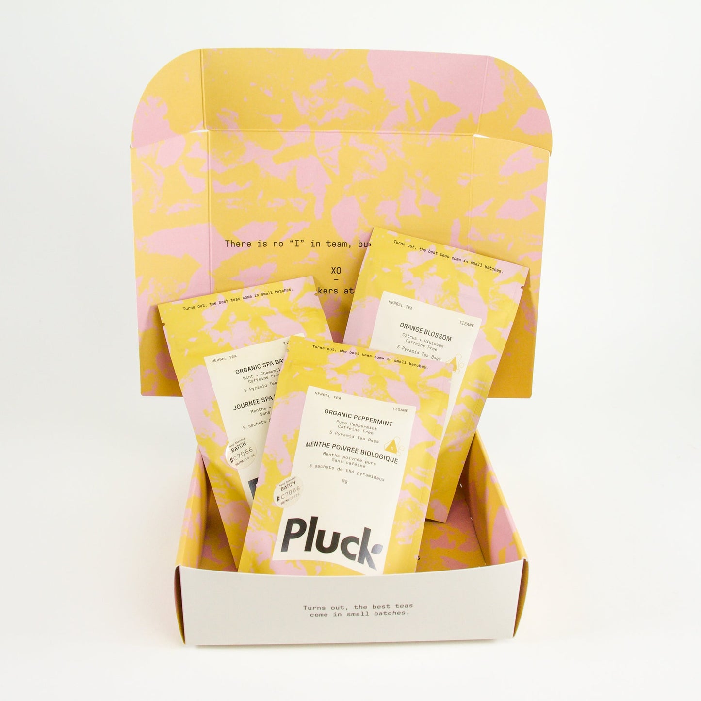 Coffret d'échantillons sans caféine