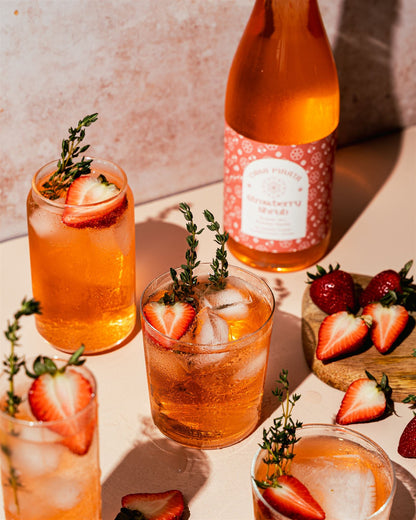 Shrub à la fraise