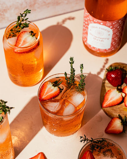 Shrub à la fraise