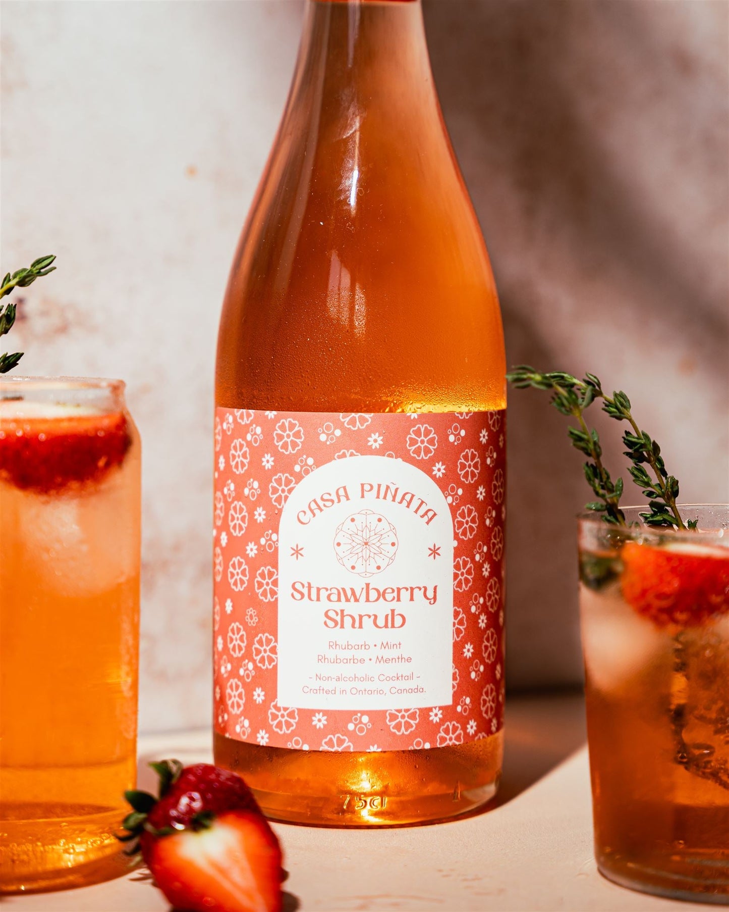 Shrub à la fraise