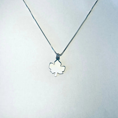 Collier feuille d'érable