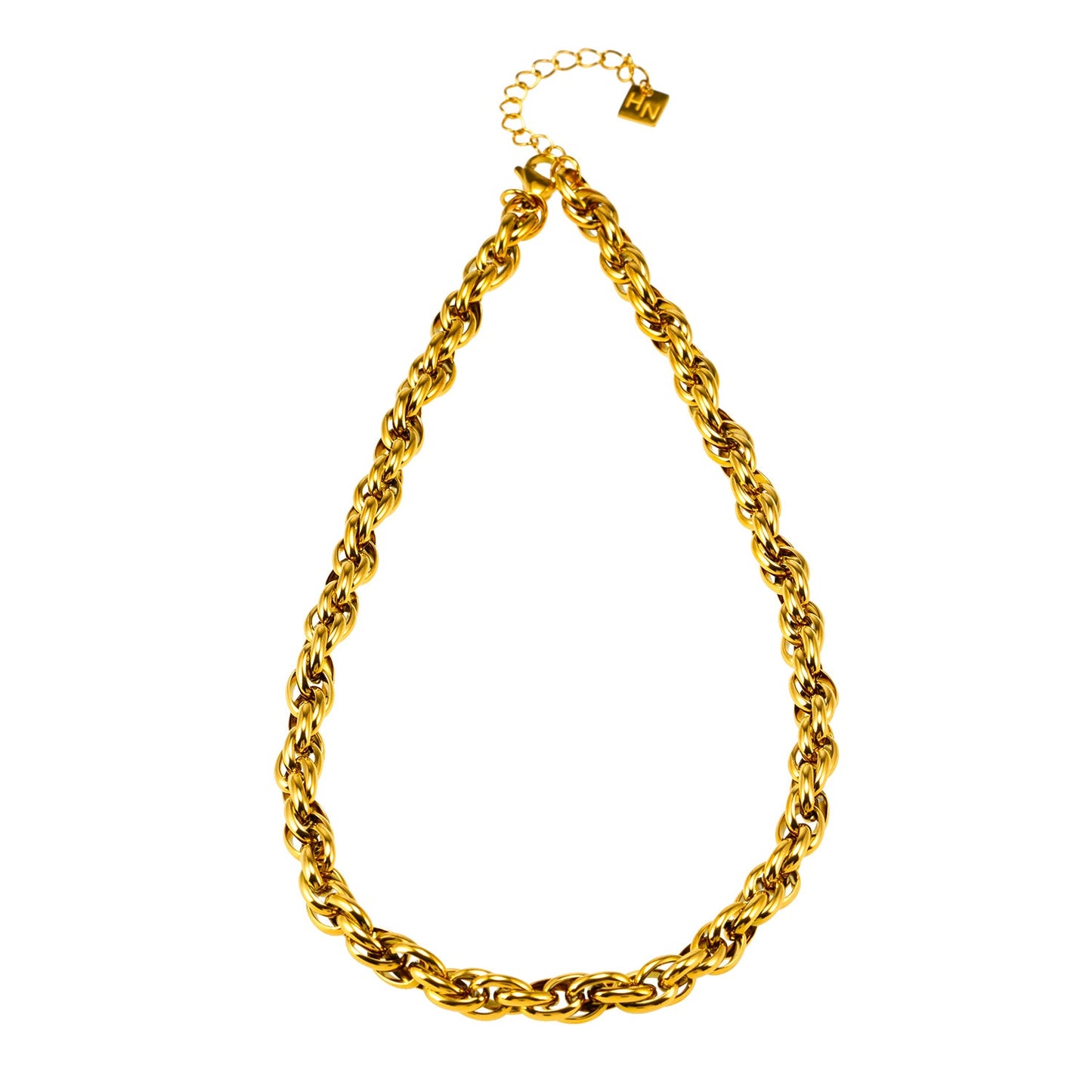Style ISLINGTON : Collier chaîne multi-maillons épais et complexe