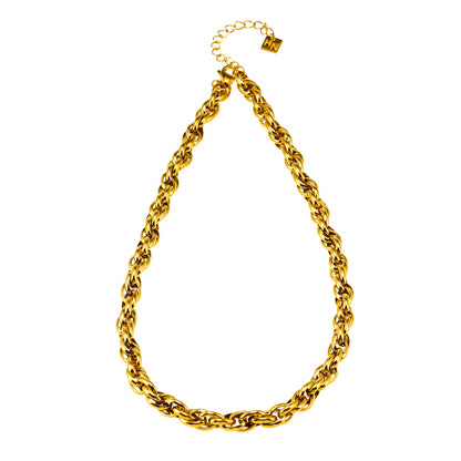 Style ISLINGTON : Collier chaîne multi-maillons épais et complexe