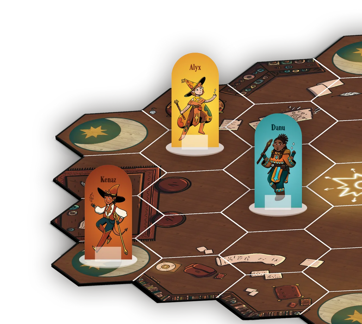 Jeu de société : Merlin perd la carte