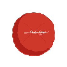 Coussin rond - Maquette et modèle - 1 angle, 1 style, avec calques, vecteur détaillé et modifiable en EPS, SVG, AI, PNG, DXF et PDF