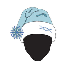 Bonnet de père Noël - Maquette et modèle - 4 angles, 1 style, calques, vecteur détaillé et modifiable en EPS, SVG, AI, PNG, DXF et PDF