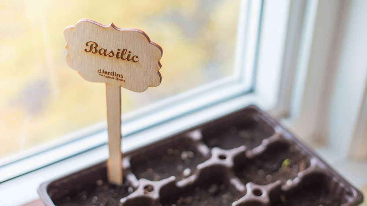 Plant markers for vegetables or herbs