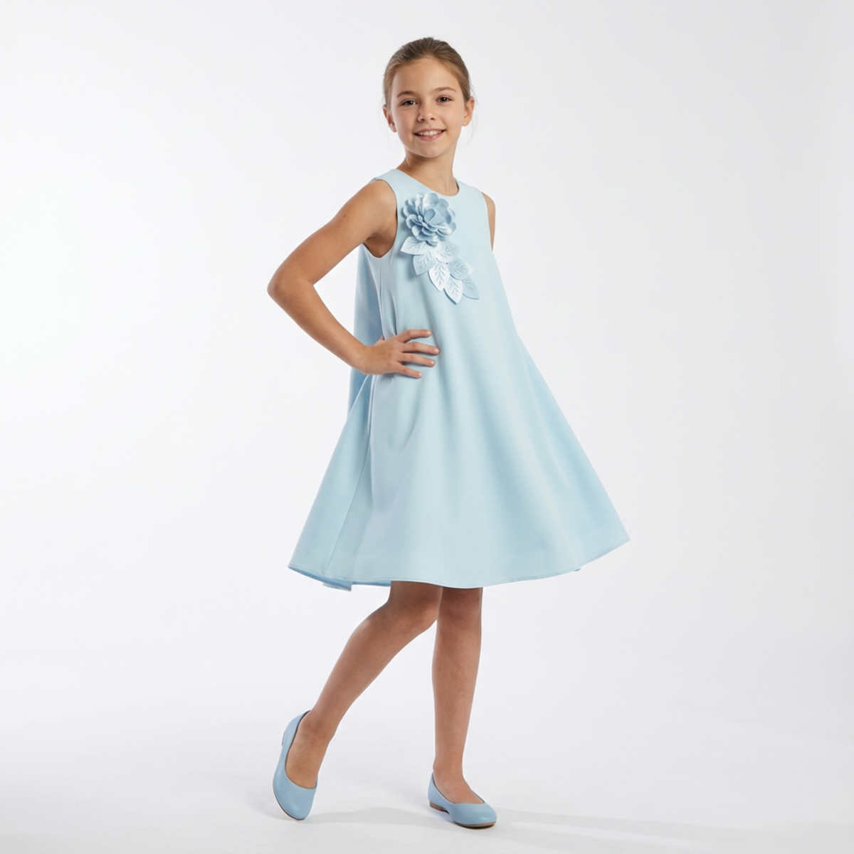 Roseleaf Elegance Dress
