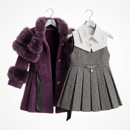 Royal Crown Winter Coat & Dress