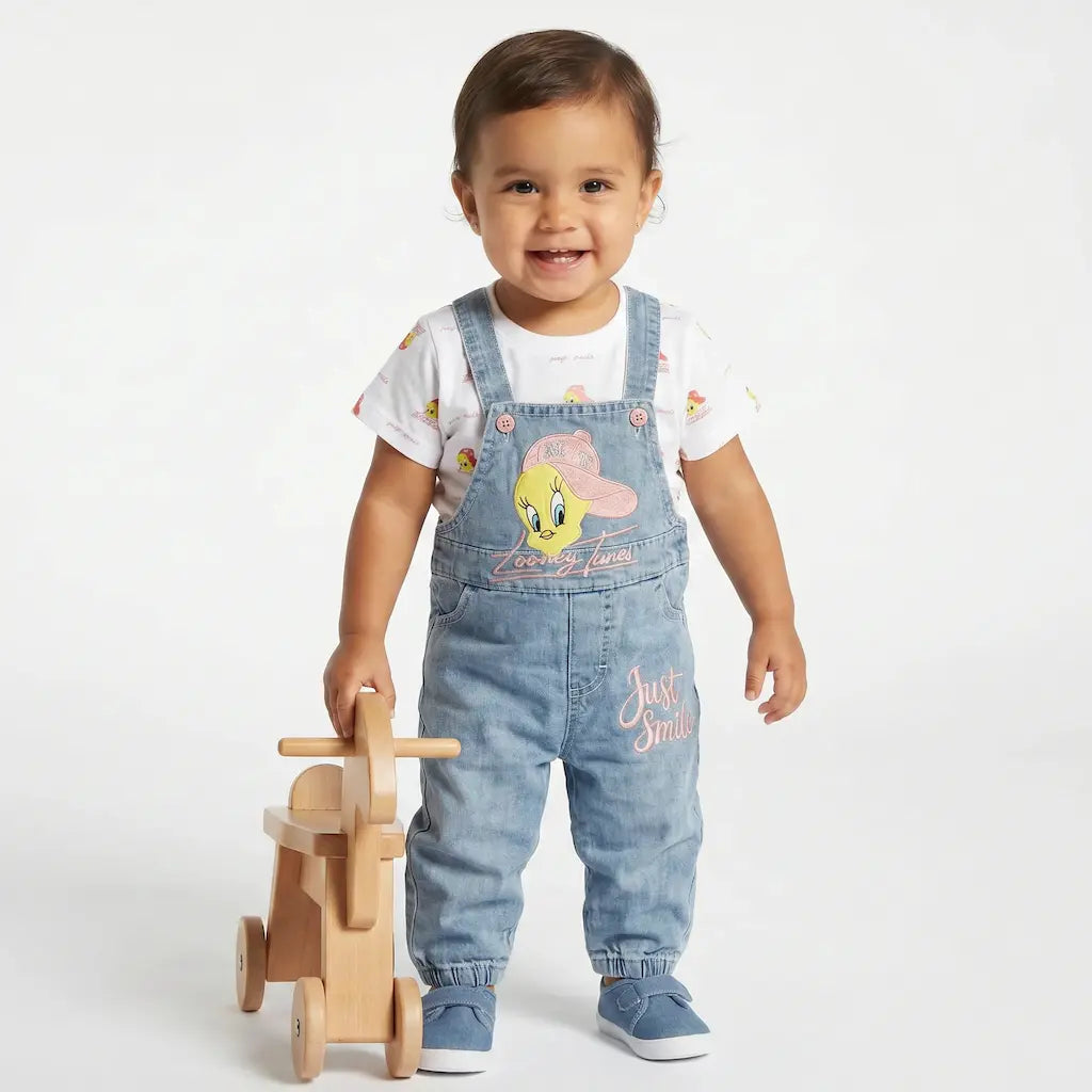 Denim Series – Birdie Baby Set