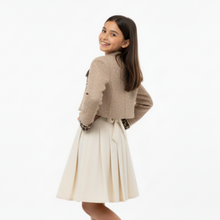 Ensemble de cérémonie luxe crème pour fille