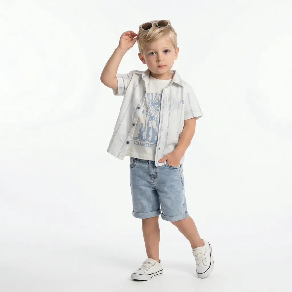Cool Calvin Denim Set