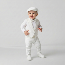Ensemble de baptême « Classy Penguin » avec queue-de-pie et chapeau